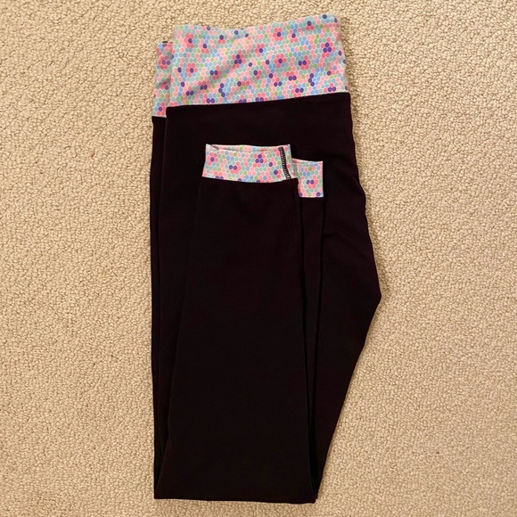 LIKE NEW Krass & Co RunRunner Leggings Sweet Bee 10 - Picture 14 of 15